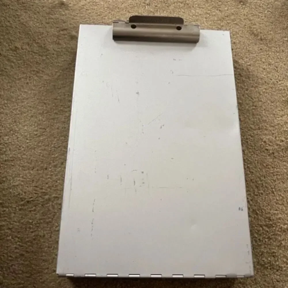 Saunders Legal Size Aluminum Clipboard With Storage